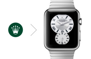 picture concept Rolex Apple Watch